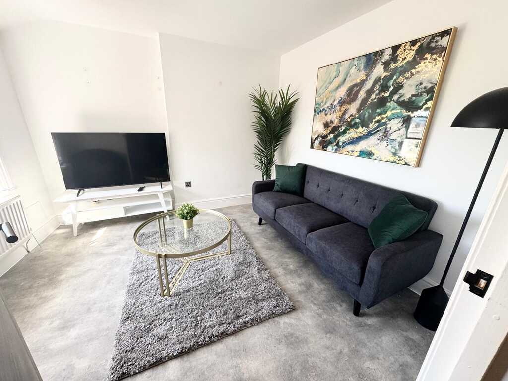 Modern, refurbished living area