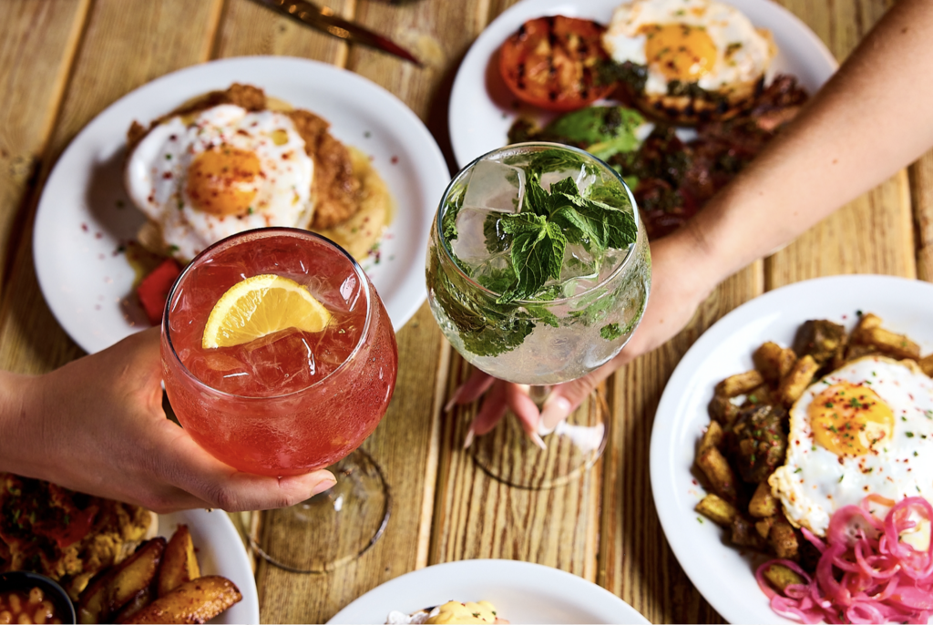 Food and cocktails at Turtle Bay Liverpool
